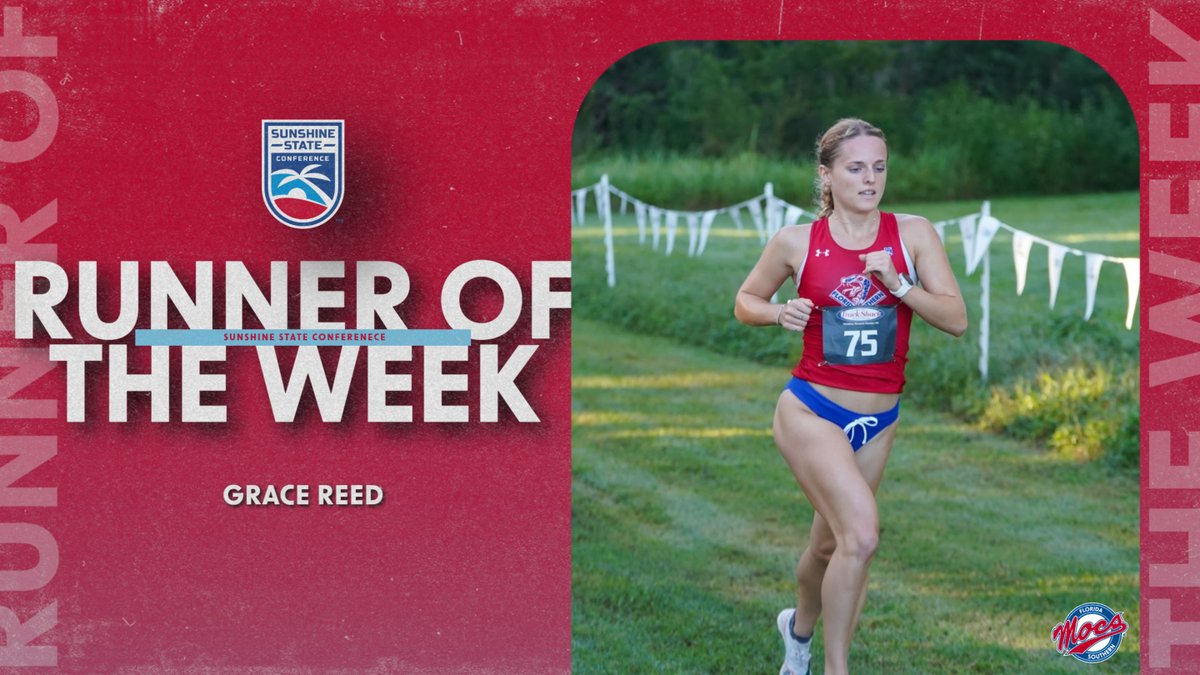 FSC_Mocs's tweet photo. For the second time this season, @FSCXCTRACK's Grace Reed has been named the @D2SSC Runner of the Week! #LetsGoMocs

📰: https://t.co/k3YGnSlCR5 https://t.co/4hDTiRp3sS