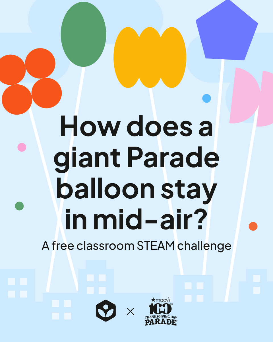 khanacademy's tweet photo. How do you investigate something the size of a Parade balloon? Start small. 🎈 https://t.co/ITn3irFGgN