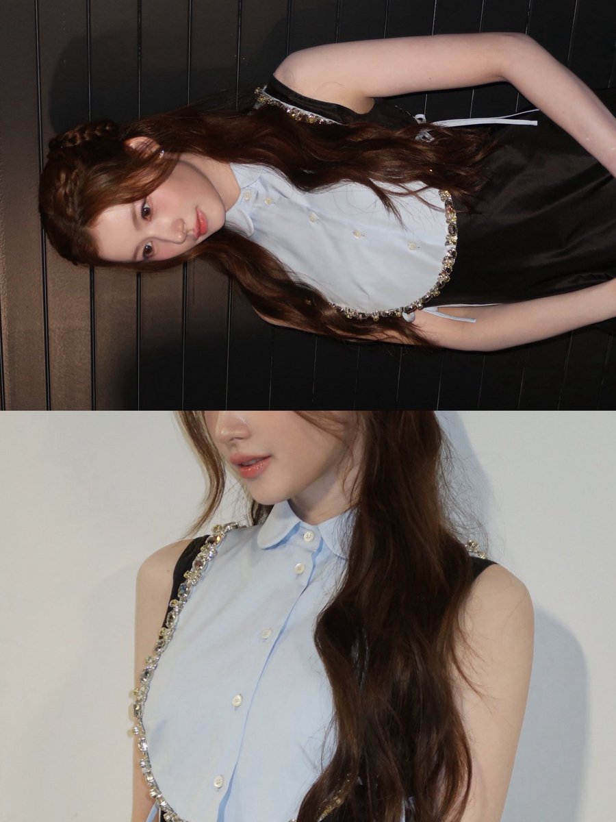 Ellarasane's tweet photo. Today’s look: clean lines, soft details, and feminine. https://t.co/eL9Z45CLHf