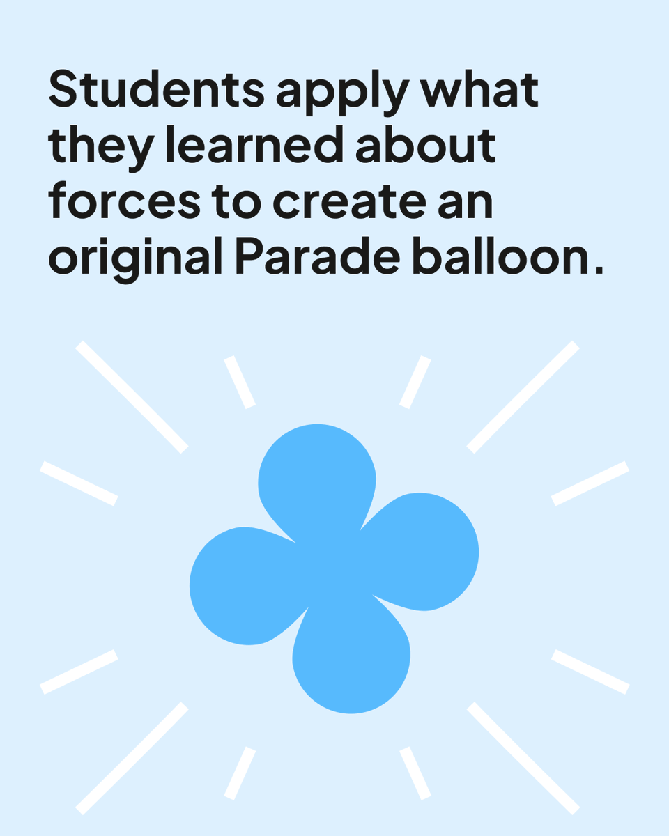 khanacademy's tweet photo. Then let their ideas take flight. Teachers and families can share finished student artwork, with permission, using #MacysParade.

Created by Khan Academy with support from @Macys  in celebration of the 100th Macy’s Thanksgiving Day Parade®. https://t.co/Aysn1laapO