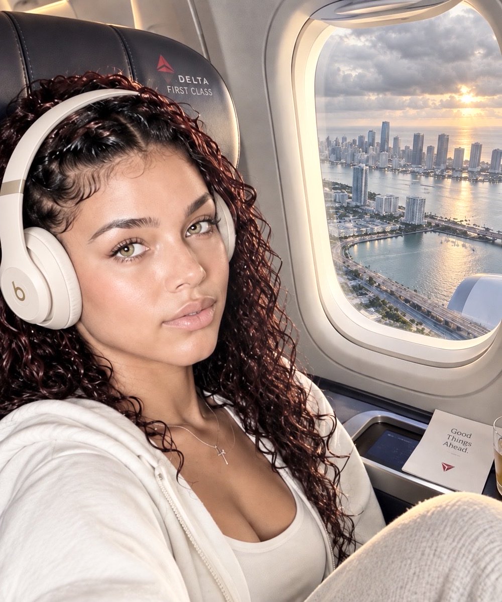 PlatinumHeir's tweet photo. Buenos días, Miami. ✈️🌴

Seeing that skyline from my window again… qué lindo. I’m so glad to be back in my second home. 🤍

Now land this plane, por favor. I’m ready to get home, drop these bags and exhale.

— Aurelia https://t.co/o8Fn0EytXD