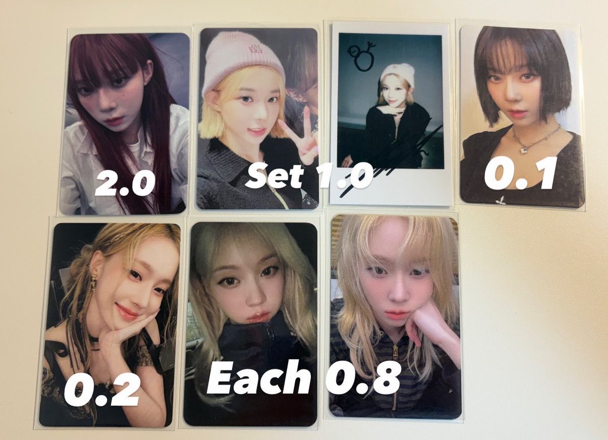 courmeblue's tweet photo. 에스파 윈터 포카 카리나 닝닝 지젤 포토카드 양도합니다
All 4.0

Aespa pc photocard poca 스타리버 kms 미공포 럭드 더티워크 위플래쉬 걸스 핑크크리스마스 슴콘 일본 아마겟돈 드라마 winter giselle karina ningning 스파이시 전시회 QQ뮤직 팝업스토어 리치맨 richman whiplash dirty work ld https://t.co/WTLnInZoyQ