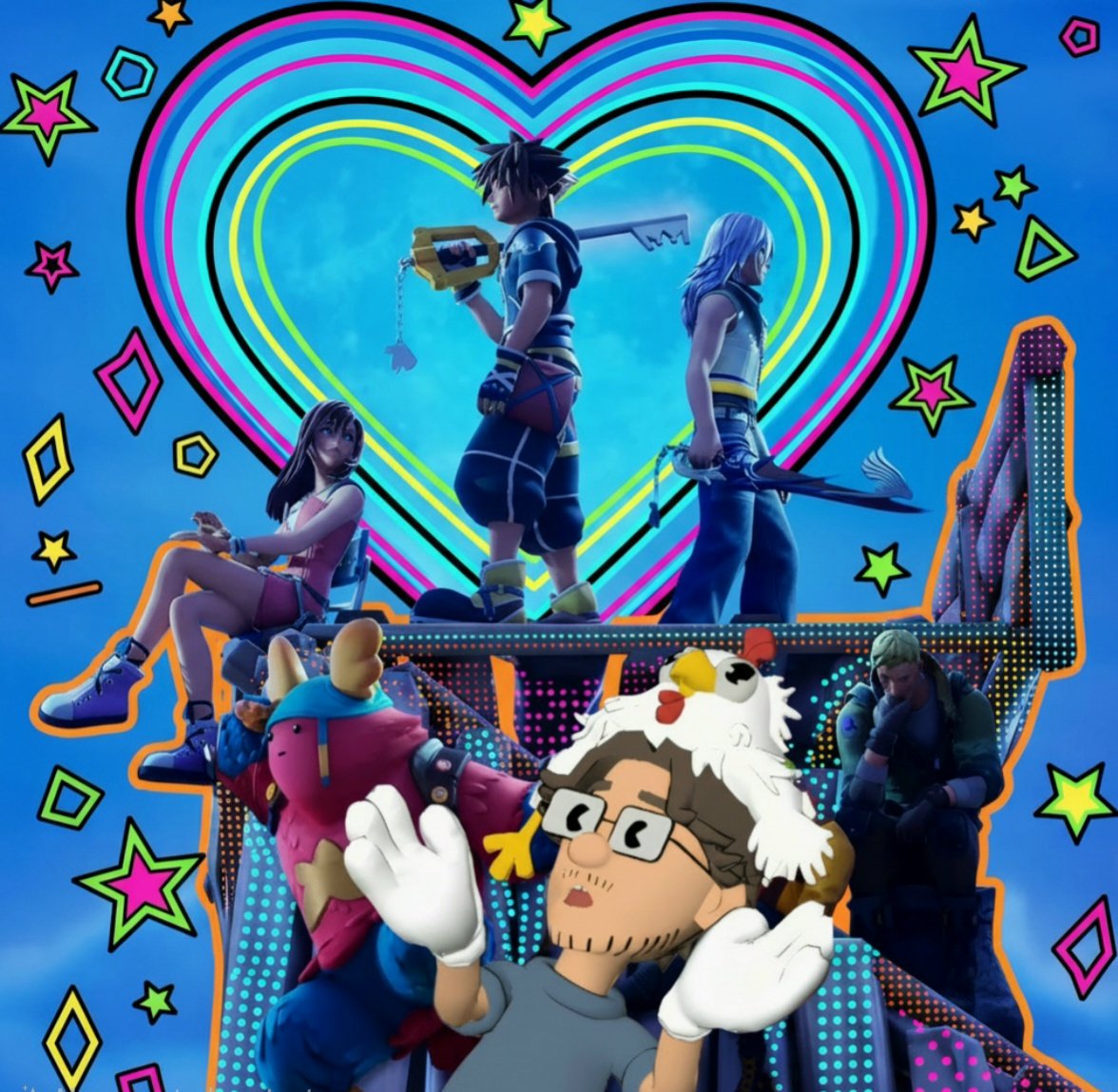 SwordLordStu's tweet photo. See yall tonight at 6pm CST for some KH+Fortnite!!! https://t.co/RxdhBvfqoh 
#fortnite #vtuber #gamer #streamer https://t.co/6TPWWgCHPw