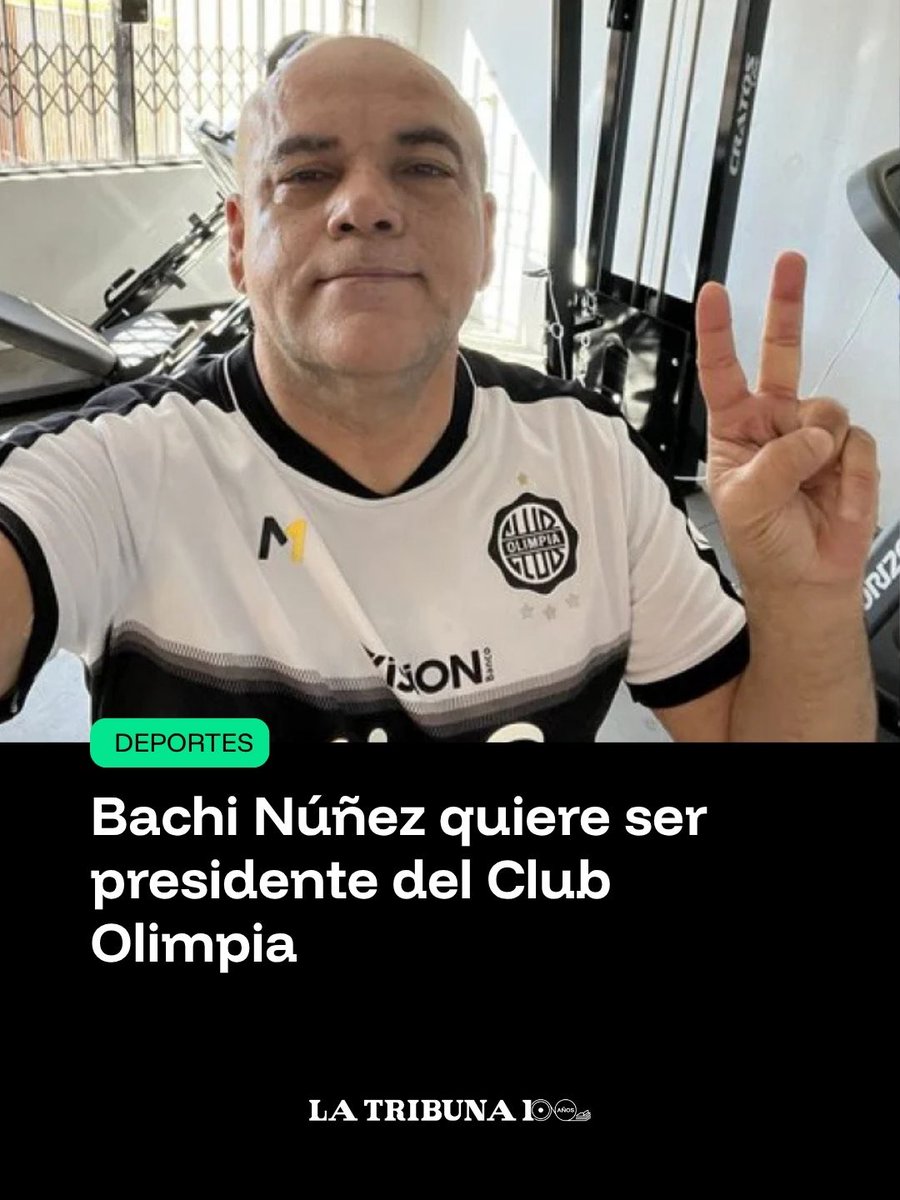 TribunaParaguay's tweet photo. ⚽ Basilio “Bachi” Núñez dejó una fuerte declaración sobre sus aspiraciones dirigenciales en el fútbol paraguayo. 

En entrevista con la 1000 AM, al ser consultado sobre qué pasaría en un eventual cruce entre el 12 de Junio y el Decano, el legislador reconoció que su corazón está con la franja negra y soltó con contundencia: "Acordate de esto: voy a ser presidente del Club Olimpia. Soy socio y, en algún momento, voy a llegar".

#LaTribuna #LaTribunaParaguay