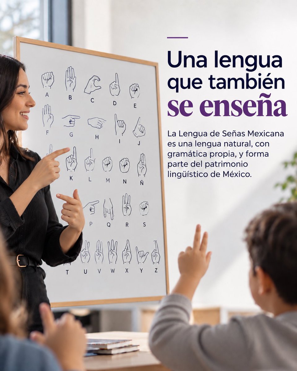 gabyvilledam's tweet photo. La accesibilidad también es un derecho.

Reconocer y respetar la Lengua de Señas Mexicana fortalece la inclusión, la igualdad y el acceso efectivo a la justicia.

#LenguaDeSeñas #Inclusión #GabyVilleda https://t.co/bfBzs38aES