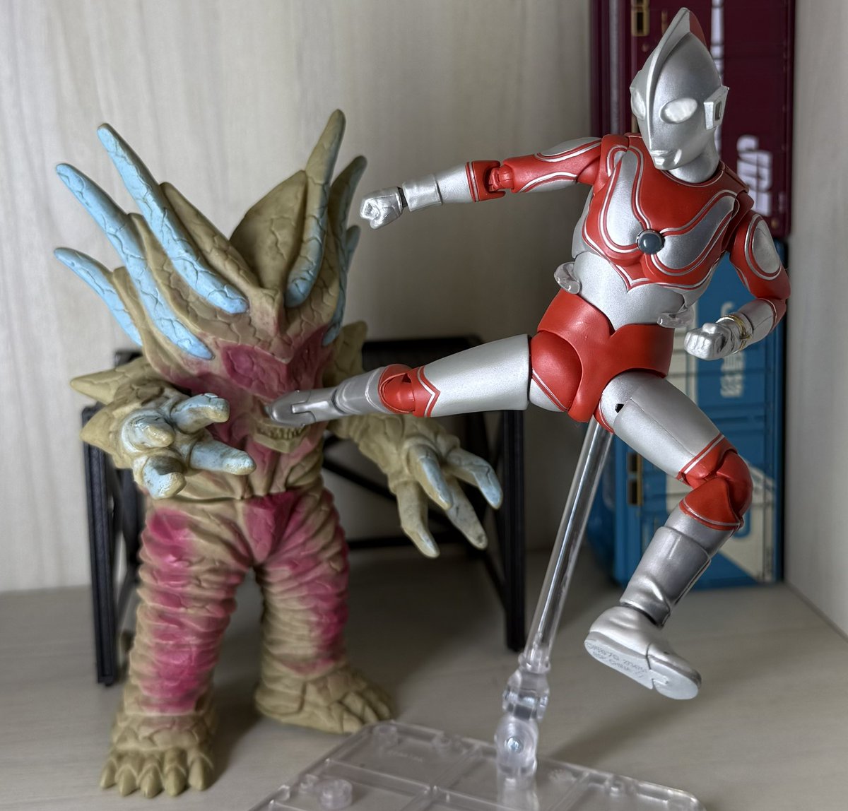 BuildGenius2026's tweet photo. #ウルトラマン
#shフィギュアーツ 
最近のベストショット https://t.co/MgiyLigroW