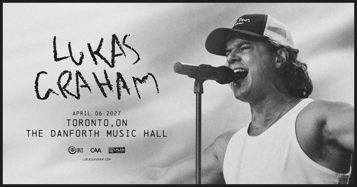 TheDanforthMH's tweet photo. JUST ANNOUNCED: Lukas Graham is bringing his soulful pop sound to the Danforth Music Hall on Tuesday, April 6 2027. You won't want to miss this one! 

ON SALE: Fri, Sept 25 | 10am https://t.co/SNFgoXSz7g