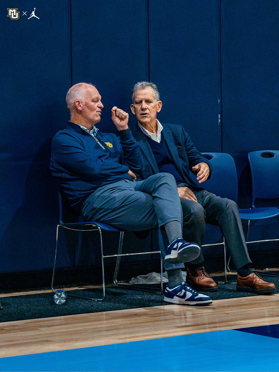 MarquetteMBB's tweet photo. Grateful to welcome Commissioner Brosnan to campus!

#MUBB | #WeAreMarquette https://t.co/GyvGRXHxF3