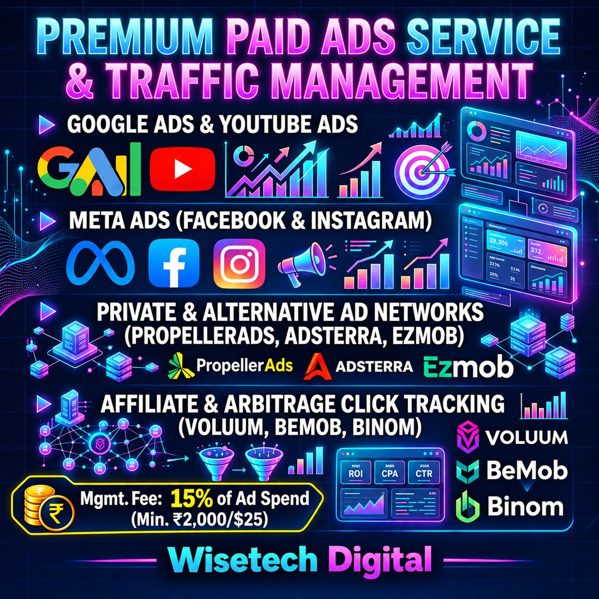 AJAYKUMARS65's tweet photo. 🚀Premium Paid Ads & Traffic Management
#digitalagency #whitelabelseo #webdevelopment #automation #pabblyconnect #makecom #localseo #gbpoptimization #googleads #metaads #googletagmanager https://t.co/u5NIfsIup4