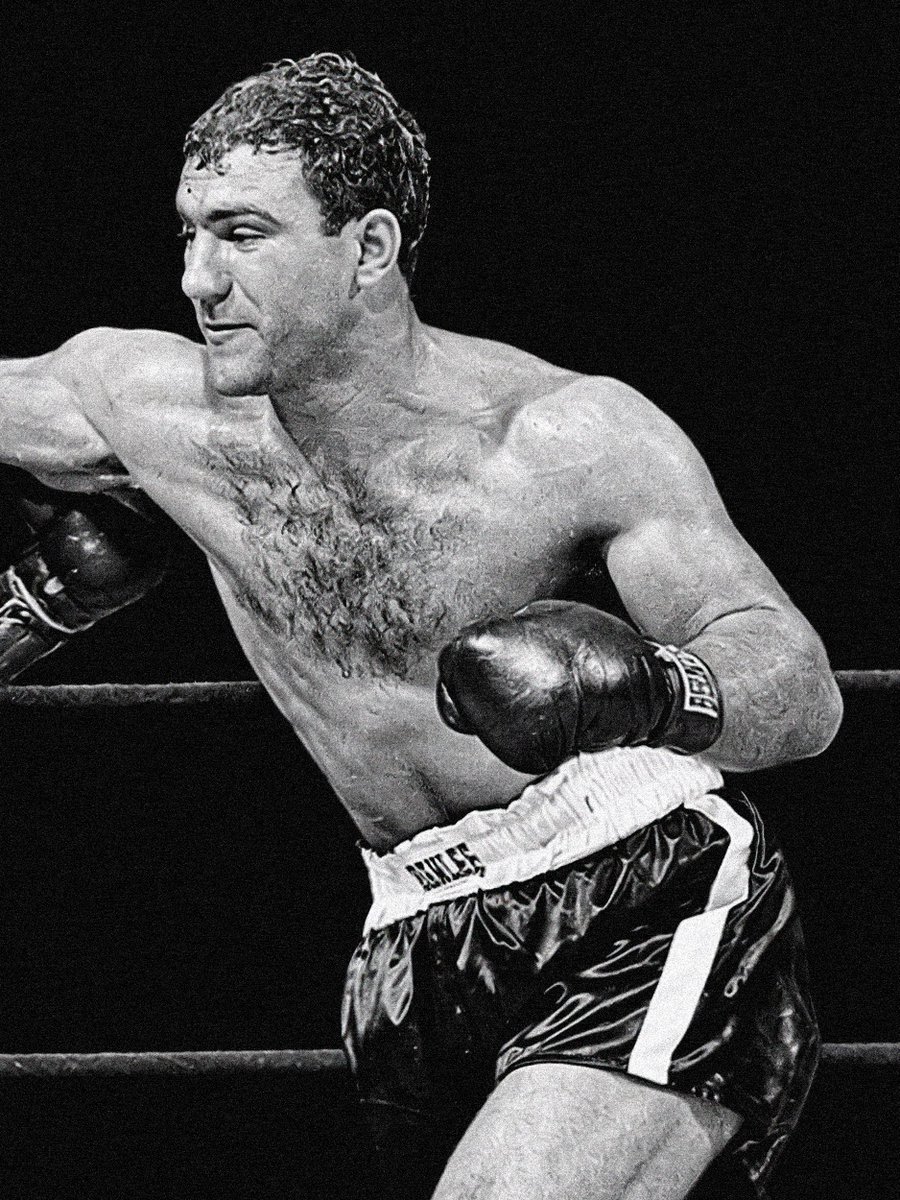 boxingnewsmax's tweet photo. While it’s easy to say Jersey Joe Walcott, at 38, was well past his best by the time he fought Rocky Marciano #OnThisDay in 1952, it is worth remembering, too, that Walcott had just twice defeated Ezzard Charles, winning and defending the heavyweight title in the process.

That doesn’t indicate he was in his fighting prime necessarily but it should certainly silence any suggestion that Walcott was there for the taking or merely turning up to be pummelled into retirement by Marciano.

Indeed, Walcott’s threat, even at that advanced stage in his career, was demonstrated during the 15-rounder they shared, particularly early. He did, after all, drop Marciano in the very first round of the fight and, furthermore, seemed in control and on top for much of it.

It was only later in the contest, in fact, when Walcott started to fade as Marciano came on strong, that the champion began to show signs of a man nearing the end of what had been a legendary career. By that stage, Marciano, a man who knew only one way to fight, had grown increasingly confident that he was going to find the punch to reduce any potential scorecard deficit and this belief became a reality in round 13 when he unleashed perhaps the most iconic punch in heavyweight history.

The shot, a short right hand thrown to Walcott’s jaw, sounded to ringside observers like a shotgun being fired and left Walcott paralysed against the ropes. It delivered Marciano, meanwhile, the world heavyweight title.