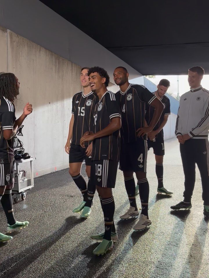 NoteSphere's tweet photo. After 70 years together, adidas unveils their final kit for Germany. https://t.co/NwmYNhWYWu