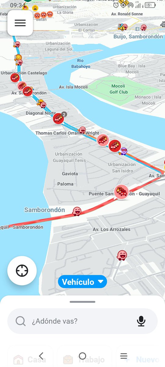 TonyEagle197262's tweet photo. Un trafico descomunal y totalmente colapsado desde sauces en todo el puente de Guayaquil -Samborondon
No hay asistencia de parte de la @CTEcuador un descuido realmente y negligencia 
Está es la nueva @CTEcuador ??? https://t.co/rGufUn1cd8