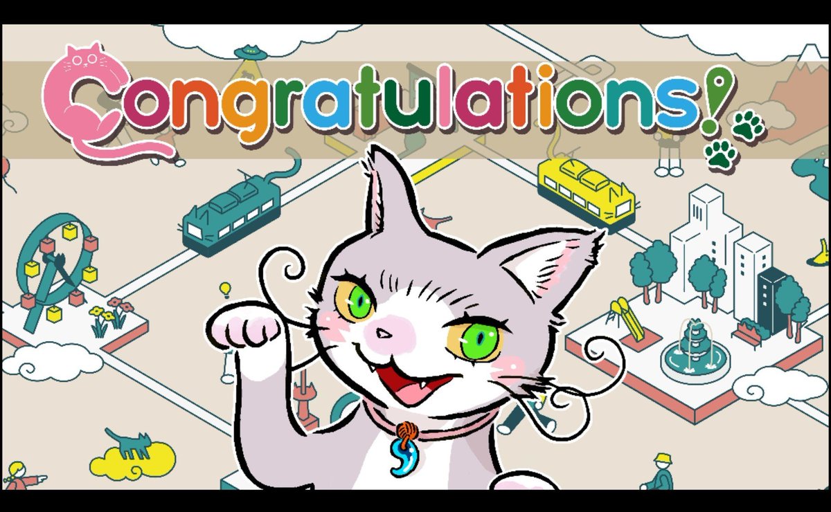 _HERMIT_PURPLE_'s tweet photo. ✨🐈‍⬛ 『上野アートナゾトキ』クリア 🐈‍⬛✨

ケルスと一緒に、上野の杜からアメ横までアートを巡って謎を解きました🔎
あなたも上野を歩いて挑戦してみてね！

☑️製品版のストーリーも気になる🐾

https://t.co/LUmJKxpYUj https://t.co/KPucBT8SCI