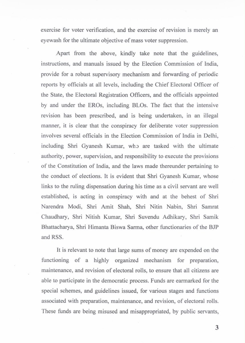 MehmoodPracha's tweet photo. I have already made the police complaint against Shri Gyanesh Kumar and his cohorts. Further appropriate legal action including his arrest will depend on the strength of the campaign to ensure free and just elections.  #BringBackBallot #BanEVM
10.10.26 Jantar Mantar, New Delhi 11 AM
