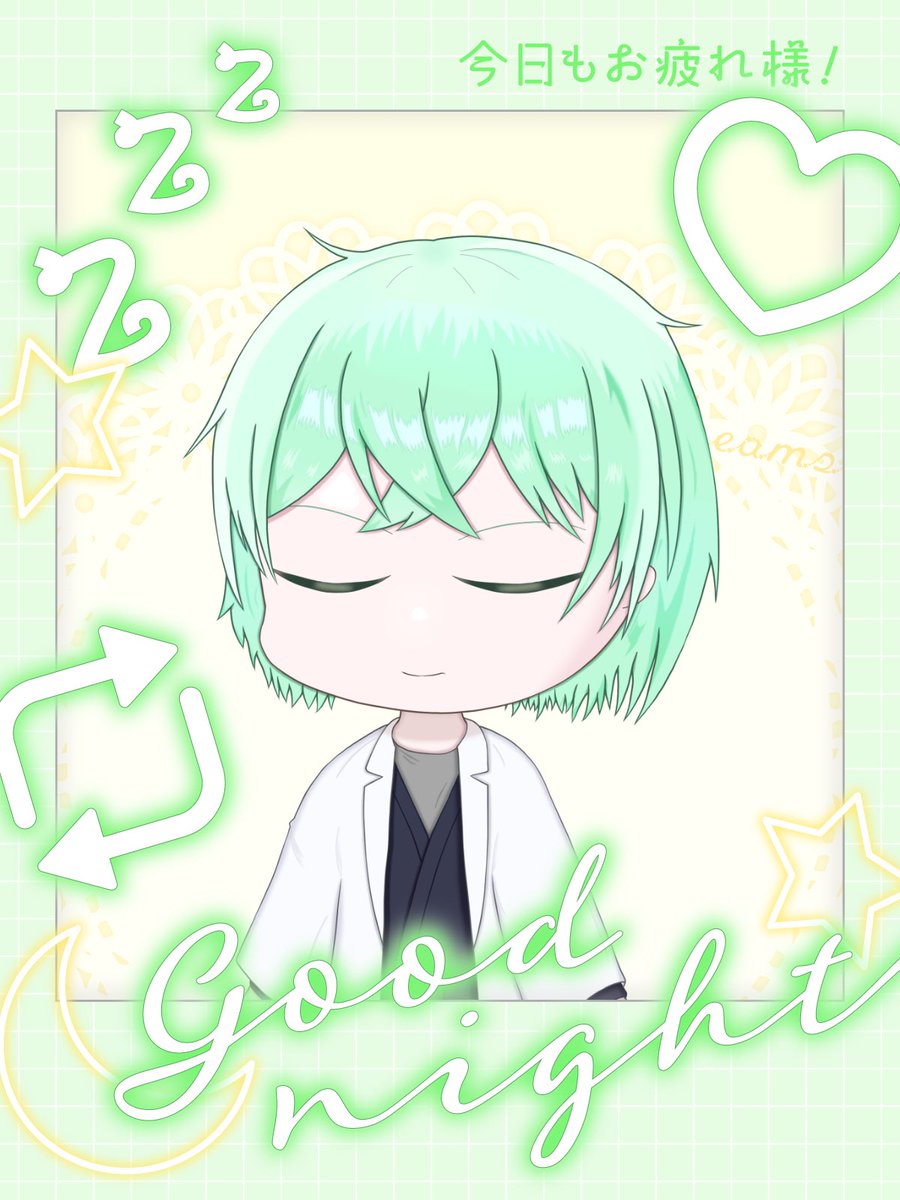 teu_myako's tweet photo. 今日も一日お疲れ様でした✨️

明日から学校、お仕事がまた始まる方も多いと思いますが、無理せずのんびり頑張っていきましょ💪

てうは茉白さんとアプデしたばかりの原神遊んでるのでもう少し起きてますが、寝落ちしないうちにということで！
それではおやすみなさい💤

#おやすみVTuber
#VTuber準備中