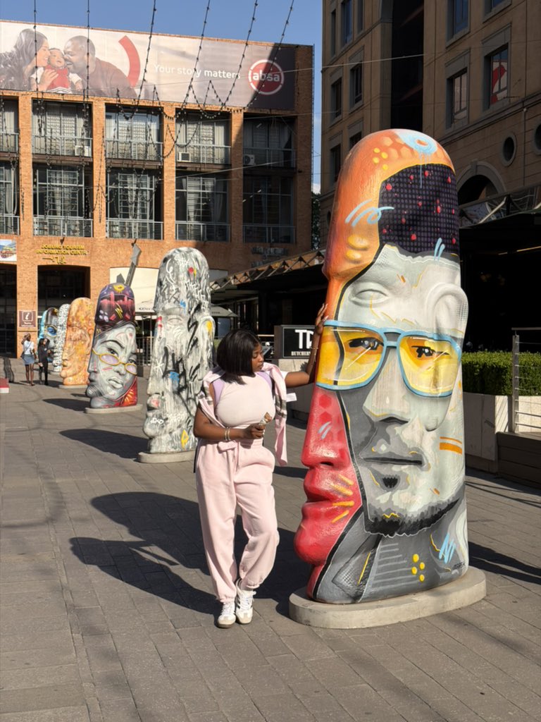 imisiofficial's tweet photo. Standing tall where history meets creativity. Joburg energy hits different. 🔥🇿🇦 https://t.co/m0JQruC4rn