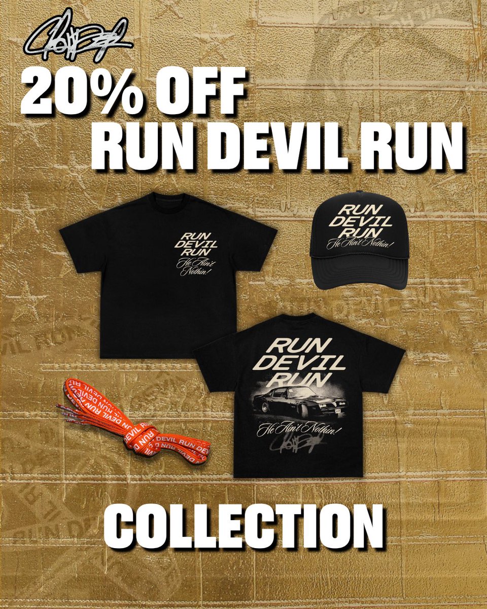 crowdermusic's tweet photo. We’re celebrating 10 years of American Prodigal and all it’s bops with a DEAL OF THE DAY! Grab 20% off all Run Devil Run products in the Crowder General Store TODAY ONLY! Go get ‘em! https://t.co/f1cmzRuBao