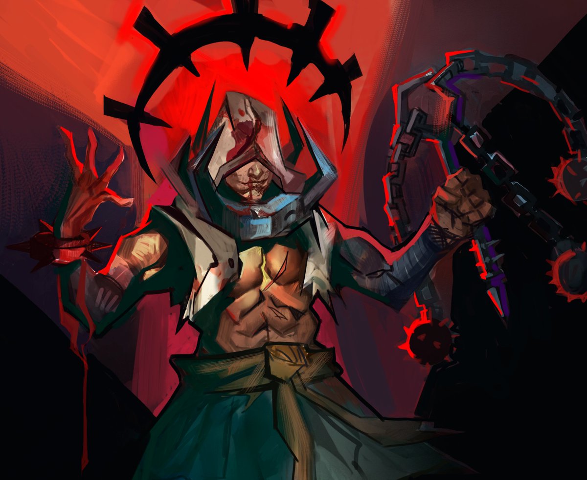v_girin's tweet photo. Quick color sketch 2
#darkestdungeon Forever !!!!!!?
#Sketch #art #flagellant https://t.co/8S94b7GK2z