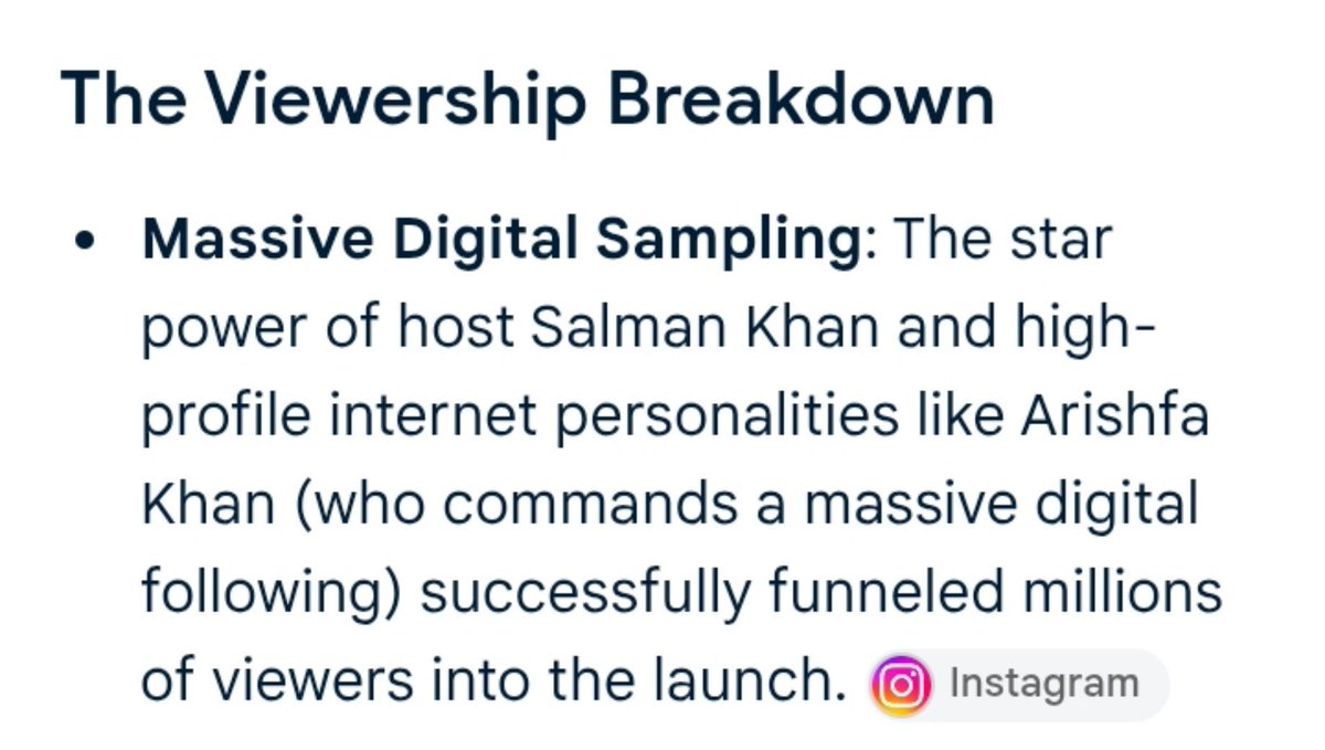 Arishfians's tweet photo. #BiggBoss20 SHATTERED ALL RECORDS💥

Evan Goggle Recognise #ArishfaKhan Alongside Salman Sir For The Credit Of This Blockbuster Viewership 🔥🔥

The First Non Cricket property to Cross 20M mark in a Single week 💥 #SalmanKhan https://t.co/X2AVq2PVuG