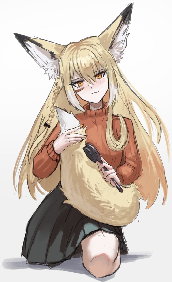 amildbreeze's tweet photo. Vulpisfoglia doodle
#Arknightsㅤ https://t.co/Si21hYTsKj