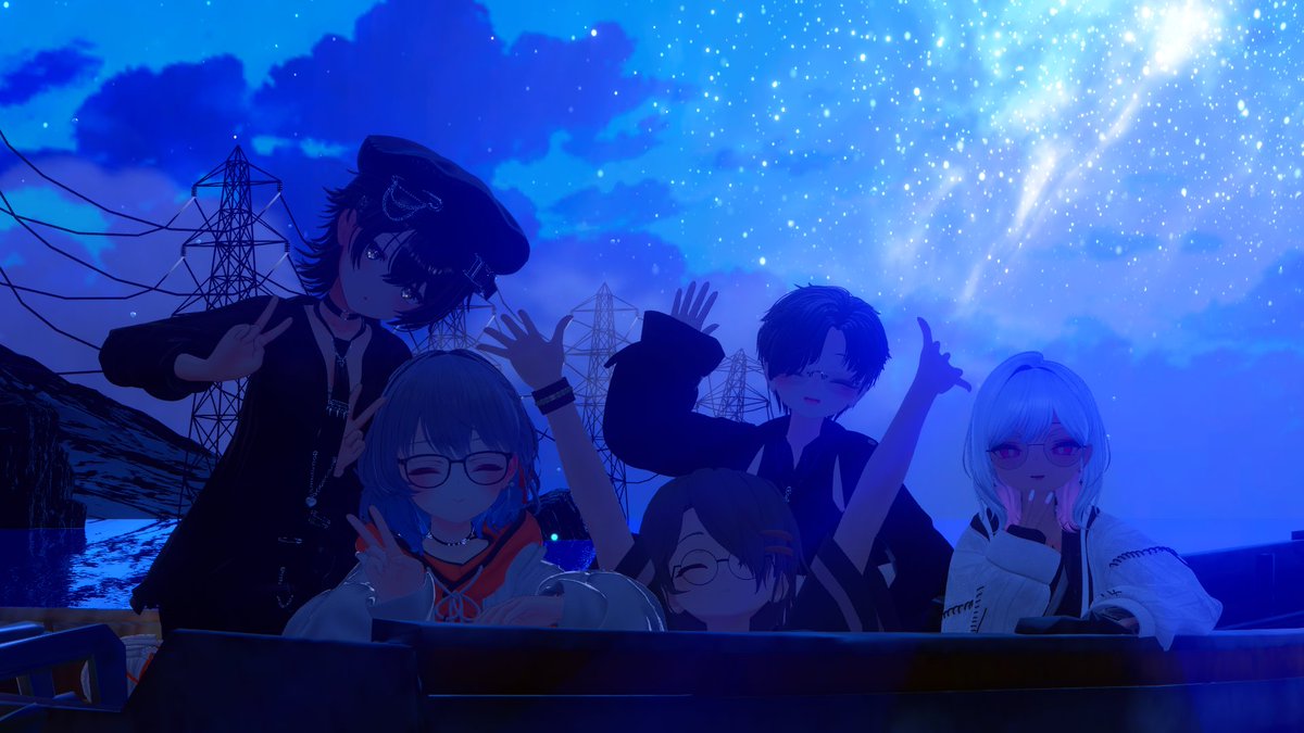ASH_VRC_'s tweet photo. 久しぶりに、みんなとたくさん写真撮れて楽しかった！😆 https://t.co/hxvbegeqGb