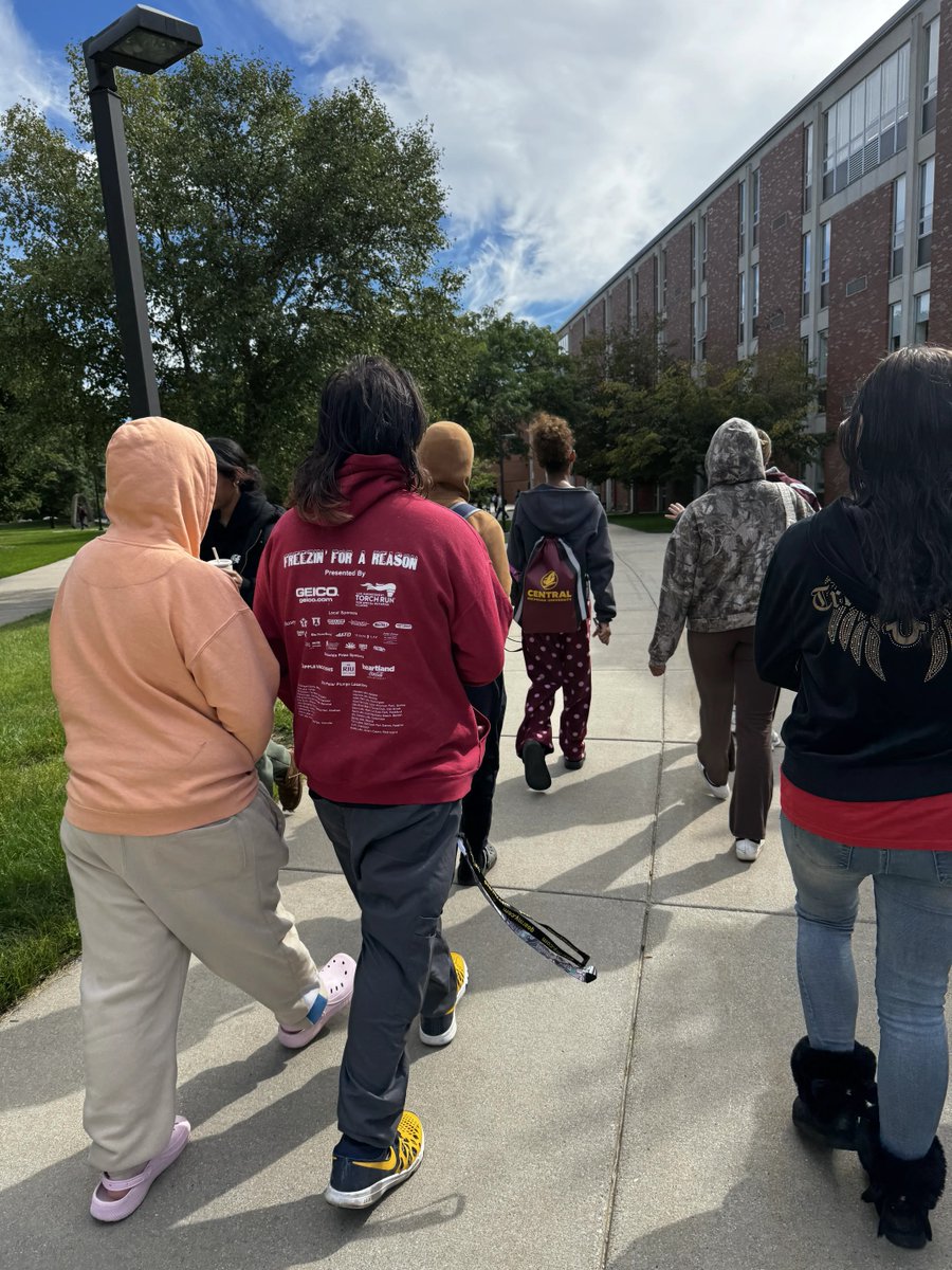 SuccessMichigan's tweet photo. Yesterday, some students from our Lansing Centers had the chance to take a field trip to Central Michigan University. They toured the facilities and learned about the variety of programs CMU offers. Thanks for having us, Central Michigan University! #FireUpChips https://t.co/j9pXUq4FN6