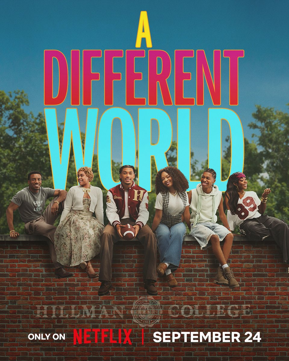 netflix's tweet photo. A DIFFERENT WORLD PREMIERES IN 12 HOURS! https://t.co/anSWxinJwP