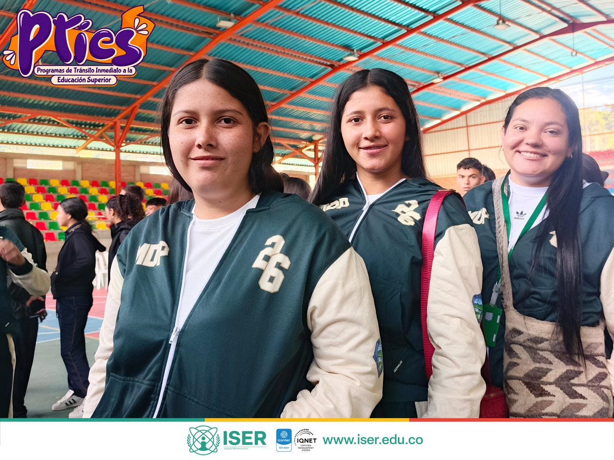 iser_oficial's tweet photo. 📣 ¡Bienvenidos al Campamento de Inmersión a la Vida Universitaria! 🎓 Hoy iniciamos esta experiencia en el Coliseo del ISER, recibiendo a los estudiantes de grado 11 de la I.E. Monseñor Díaz Plata de El Tarra. 

#ISER #PTIES @mineducacion https://t.co/opNDFQfXNc