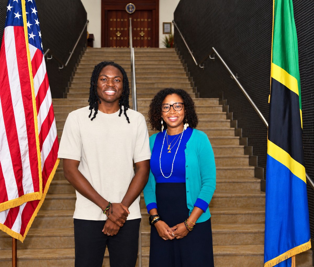 Samia_Did's tweet photo. From Tanzania to Washington, D.C.! https://t.co/PkhwMMB5w5