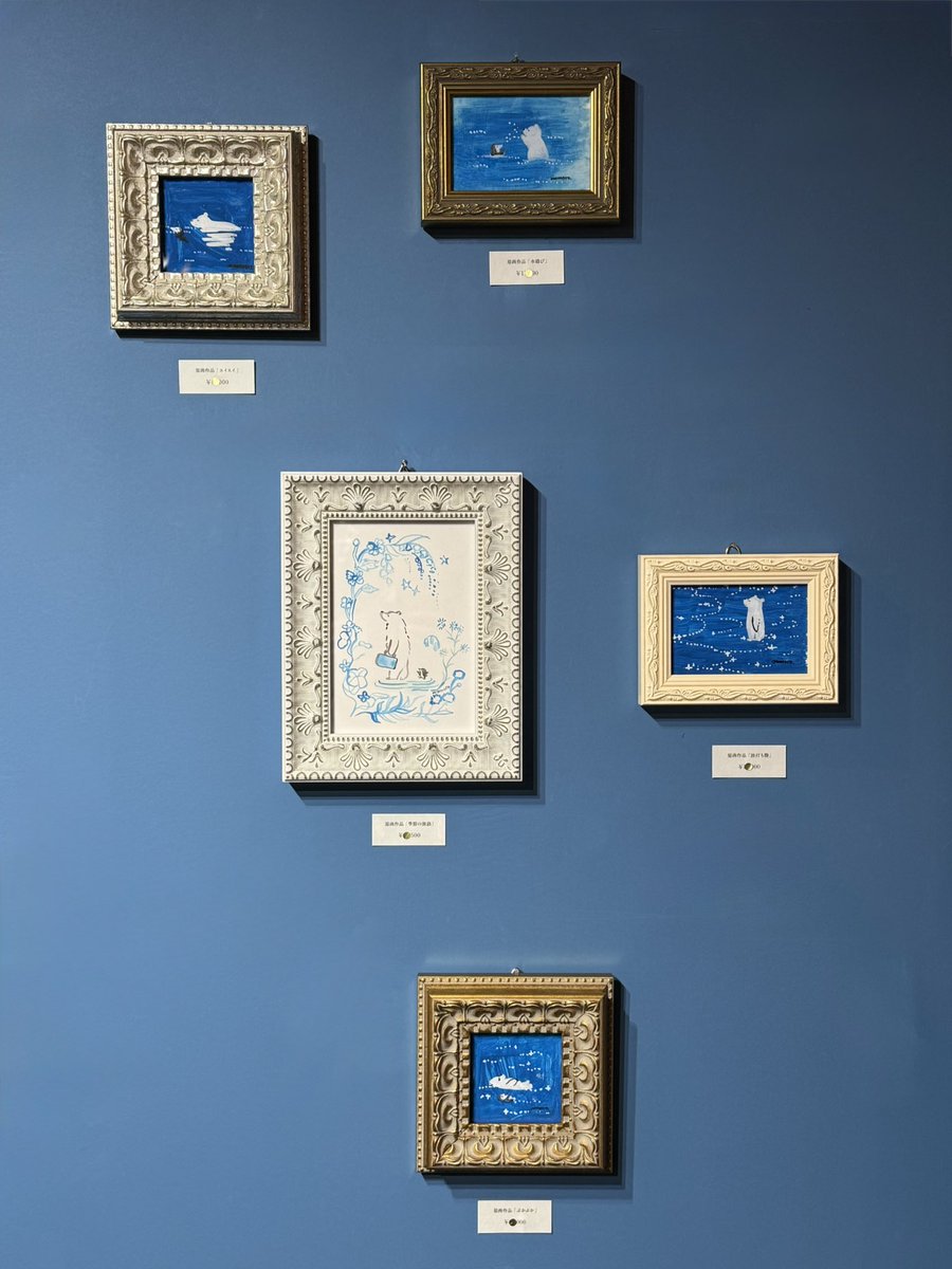 kanade_aoto's tweet photo. ももろさんの作品、何時間でも見ていられるのよね。
ミニ原画とかタイル作品も素敵だった。完売しちゃってたので、初日に行きたかったー！ https://t.co/fahtB2sr2b