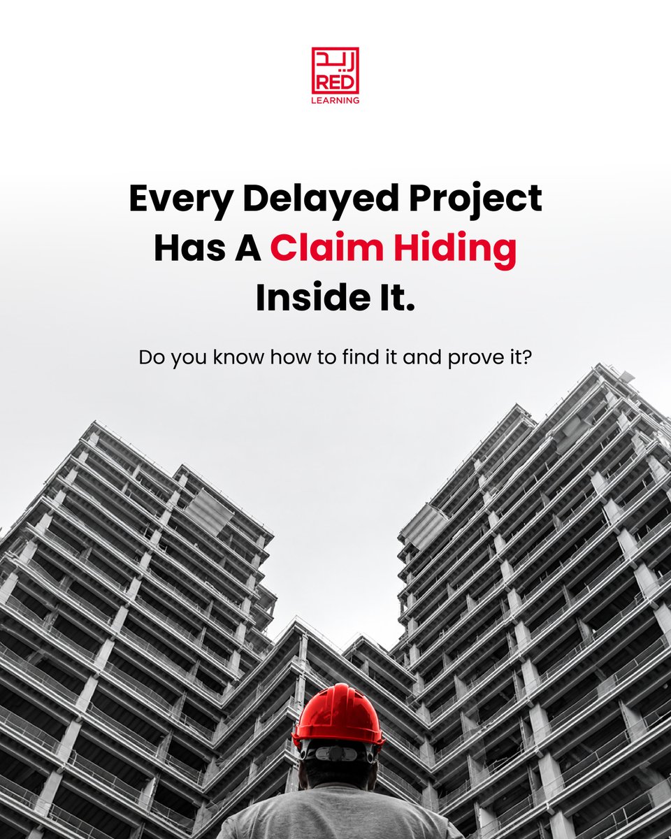 red_learning's tweet photo. Every delayed project has a claim hiding inside it.

Do you know how to find it?

Master FIDIC contracts, claims, disputes, variations, and EOT with the FIDIC Certified Contract Manager program.

Register today. 
https://t.co/BMCr7Gej9u https://t.co/X82aqh3s9r