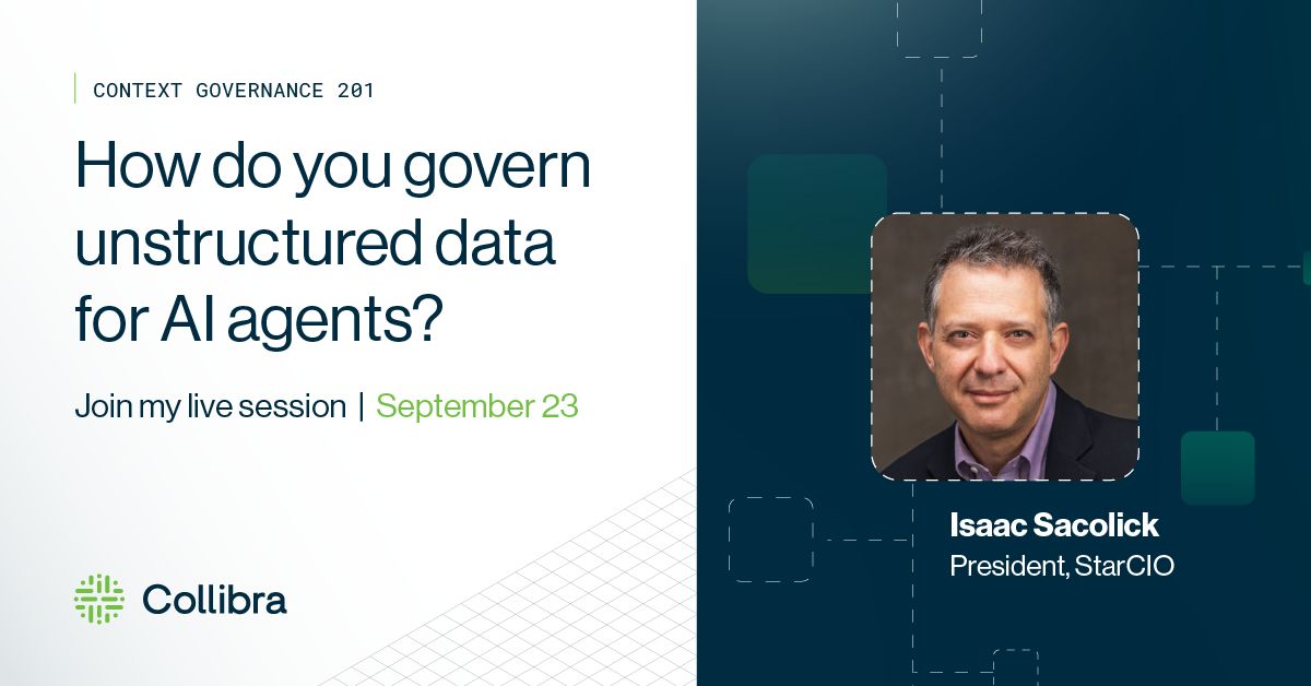 nyike's tweet photo. Starting in 15 minutes. I'll be answering your questions on AI and unstructured data governance.

🗓️ Sept 23 · 11 AM ET / 8 AM PT / 5 PM CET · 60 min
 
🔗 Register: https://t.co/kJg6zh2hAC 

#AIGovernance #CIO #CISO https://t.co/n4KKXNCWo5