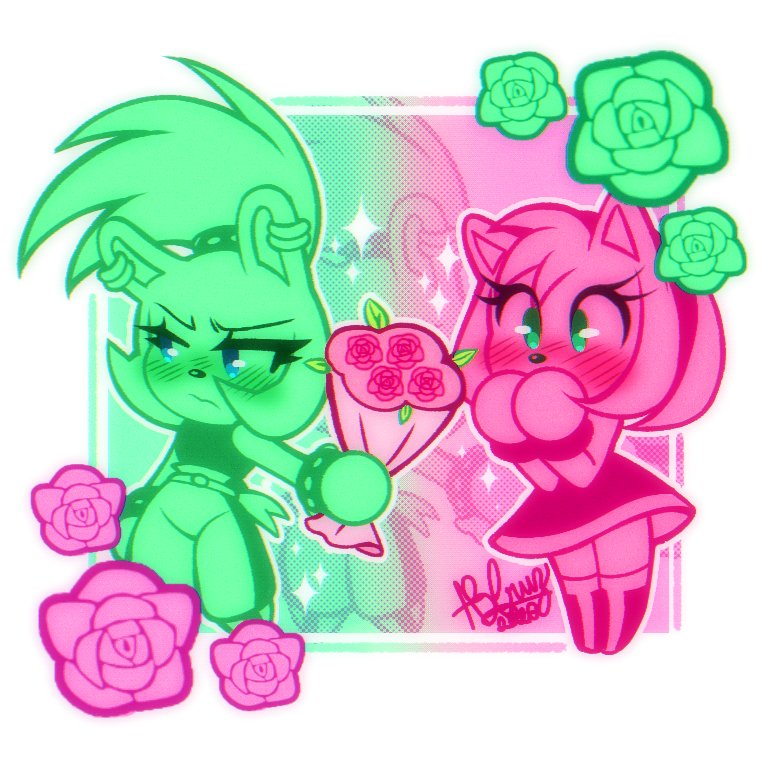abcruzfanart26_'s tweet photo. SURGAMY WEEK💚🩷 - Day 3: Flowers🌹🩷💚✨️
I made a simple drawing of the two of them, but it turned out really cute in the end.💖🥰
#surgamy #surgamyweek #surgethetenrec #amyrose #yuri https://t.co/QdTR46VizT