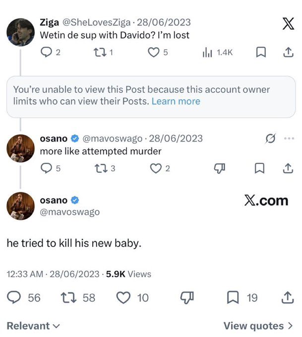 it_Rutie's tweet photo. Mavo really said this about Davido? 😭 
He has lost my respect. https://t.co/Fs3QRKh8G0