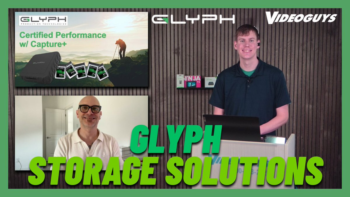videoguys's tweet photo. Glyph Storage Solutions for Filmmakers, Video Editors &amp; Content Creators https://t.co/7gNoyv4ZT9 https://t.co/aMw23bqdBv