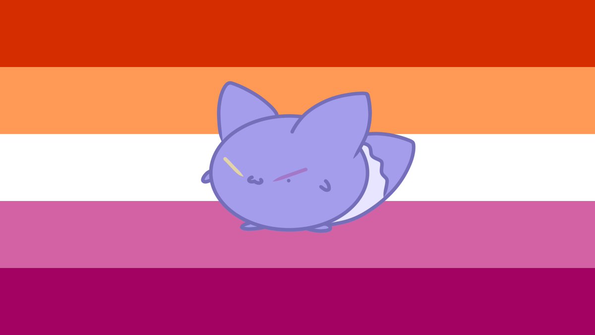 TheSmolge's tweet photo. I have now made a flag for lesbians who like Kuya orb https://t.co/FuqZ7dScka