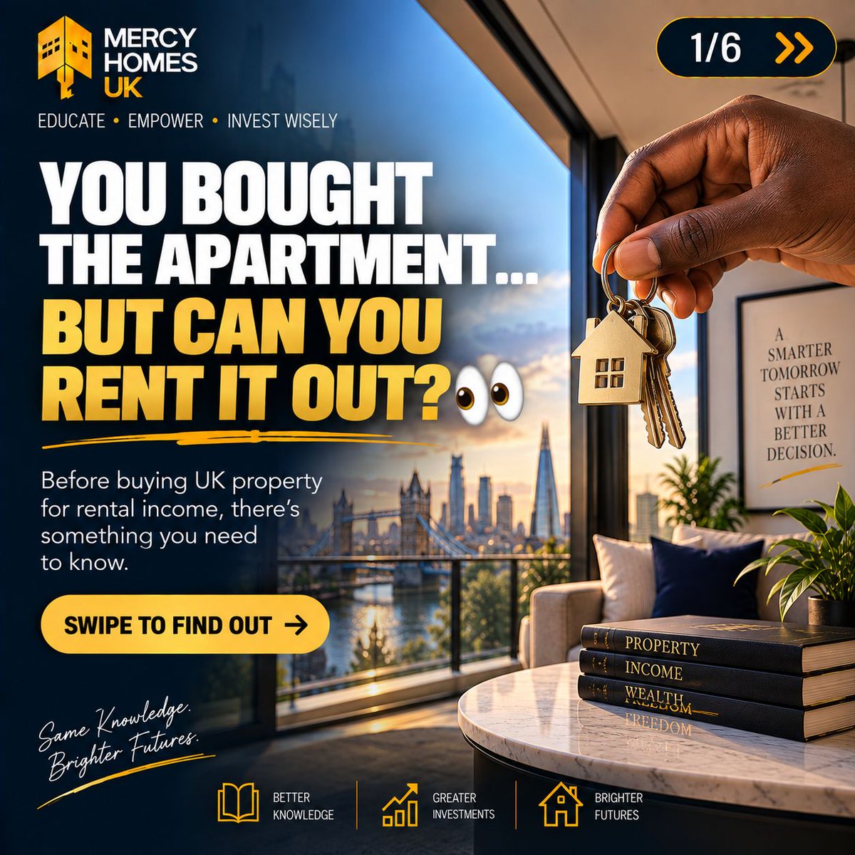 MercyHomesUK's tweet photo. Bought a UK apartment for Airbnb?

Your lease might say NO. 👀

Owning a property doesn't automatically mean you can rent it however you want.

Check the rules BEFORE buying. 🏠

Here's what to know 👇

#UKProperty #PropertyInvestment https://t.co/Qj35WHz231