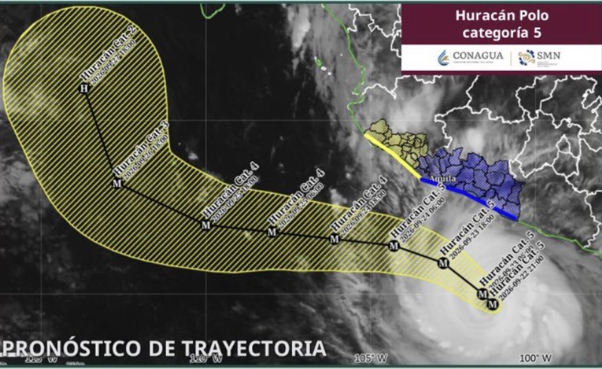 JACalderaA's tweet photo. #CalderaClima Buenos días! La temperatura mínima registrada, este miércoles 23 de septiembre, en el estado de Zacatecas.

10.0C Abrego, Fresnillo, Zac.
10.2C Sombrerete, Zac.
10.9C Miguel Auza y Río Grande, Zac.
11.1C Enrique Estrada y Jerez, Zac.
11.6C Villanueva, Zac. https://t.co/rEQ5aDtZLY