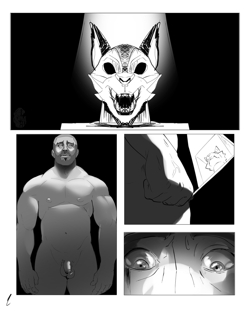 blktigerart's tweet photo. The Temptation, 1 and 2 of 8 https://t.co/Fz7IThY0ub