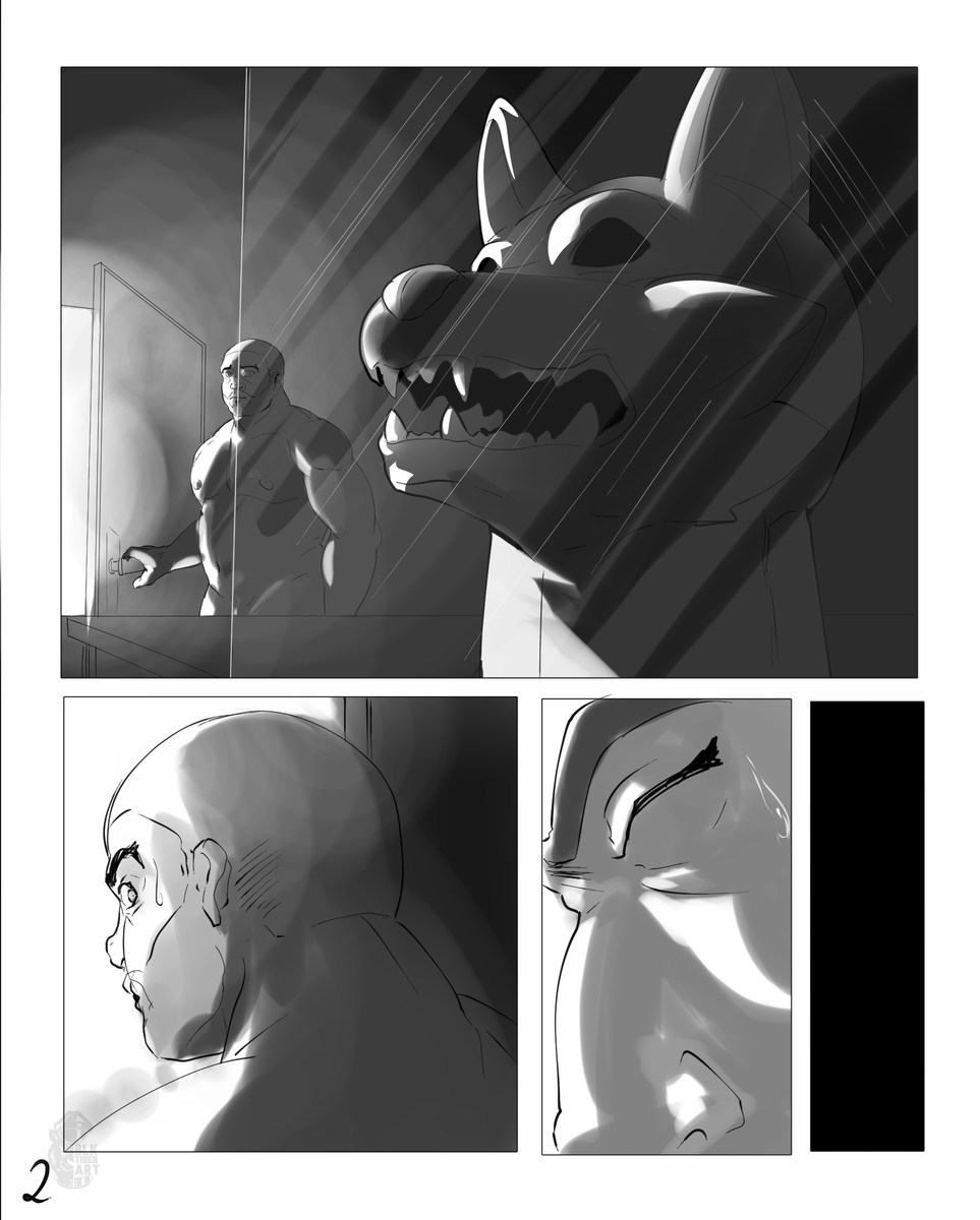 blktigerart's tweet photo. The Temptation, 1 and 2 of 8 https://t.co/Fz7IThY0ub