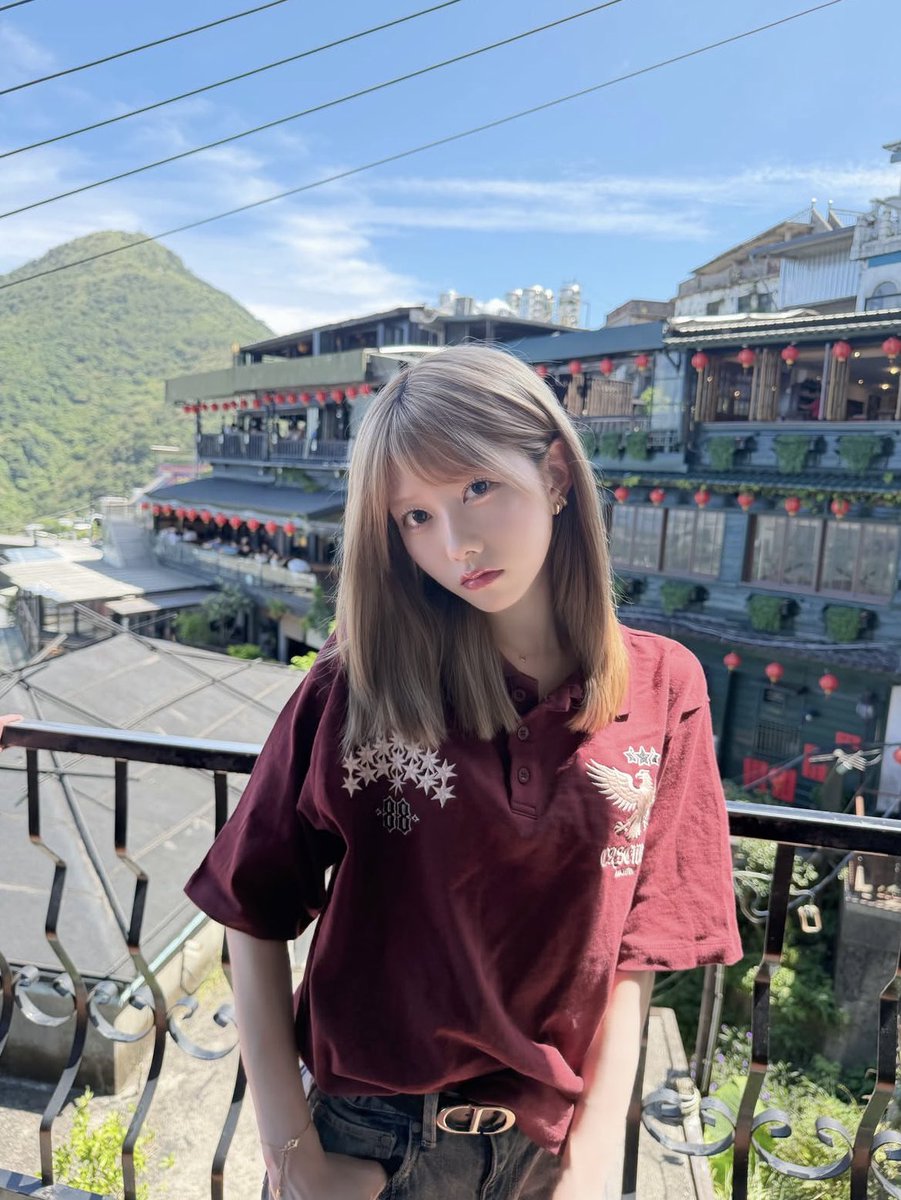 dn0rel's tweet photo. AKB48 千葉恵里 着用 衣装 私服

◻︎IDWS
Star Ridge Polo Shirt Burgundy
¥8,814 https://t.co/WIhy96g2a3