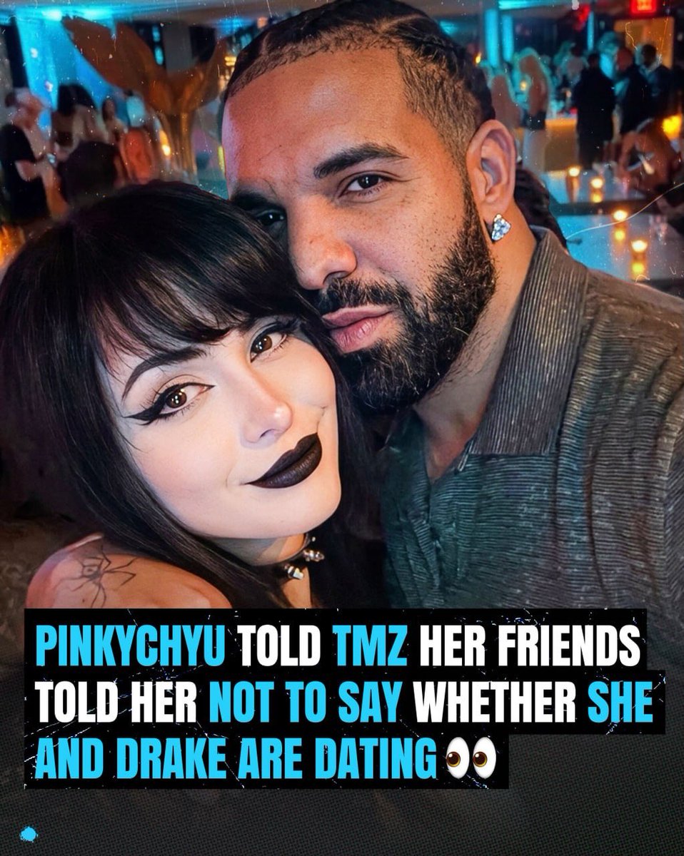 TheRecordsHQ's tweet photo. PinkyChyu addressed the Drake dating rumors in an interview with TMZ 👀

When asked if they’re officially together, she said, “I can’t say… they told me not to say,” explaining that her friends advised her to keep quiet. She did not confirm whether they’re dating. https://t.co/JdtoyKa3iP