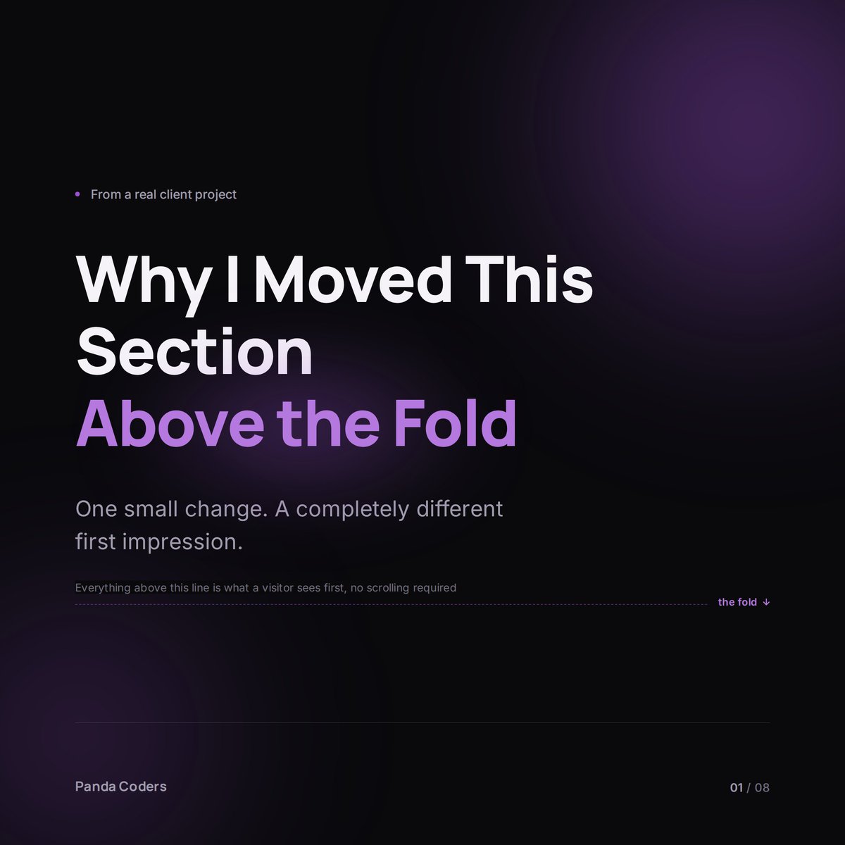 habibqureshir's tweet photo. Small changes to a website usually matter more than people think.

This one had nothing to do with new design or new copy. Just moving one section higher on the page.

Swipe through to see why.

Would you have made the same call? https://t.co/ji2pHxGLpx