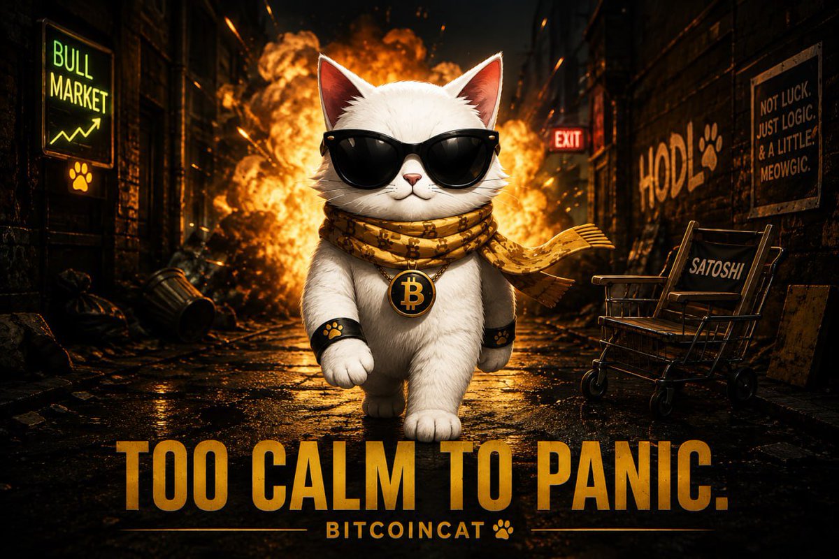 DavidOware6rcj's tweet photo. $BTCAT is building its own wave.
Strong community, big energy, and plenty of room to grow.
Let’s see how far this cat can run 🚀 https://t.co/1t915UTeIY