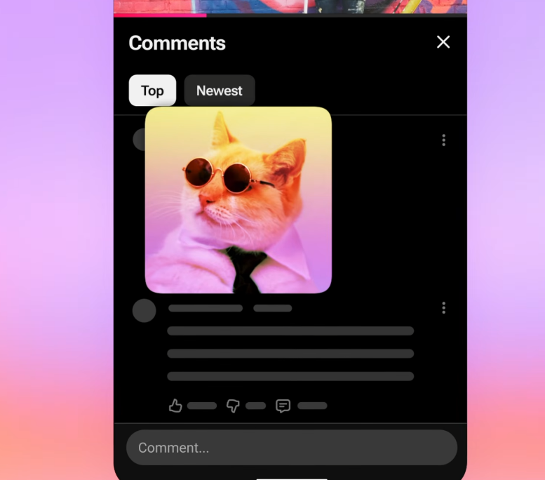 adrenalineceo's tweet photo. you can now post gifs in youtube comments? 

this can be the youtube mascot 

we ran the twitch doge high? https://t.co/uiFR6gMUGh