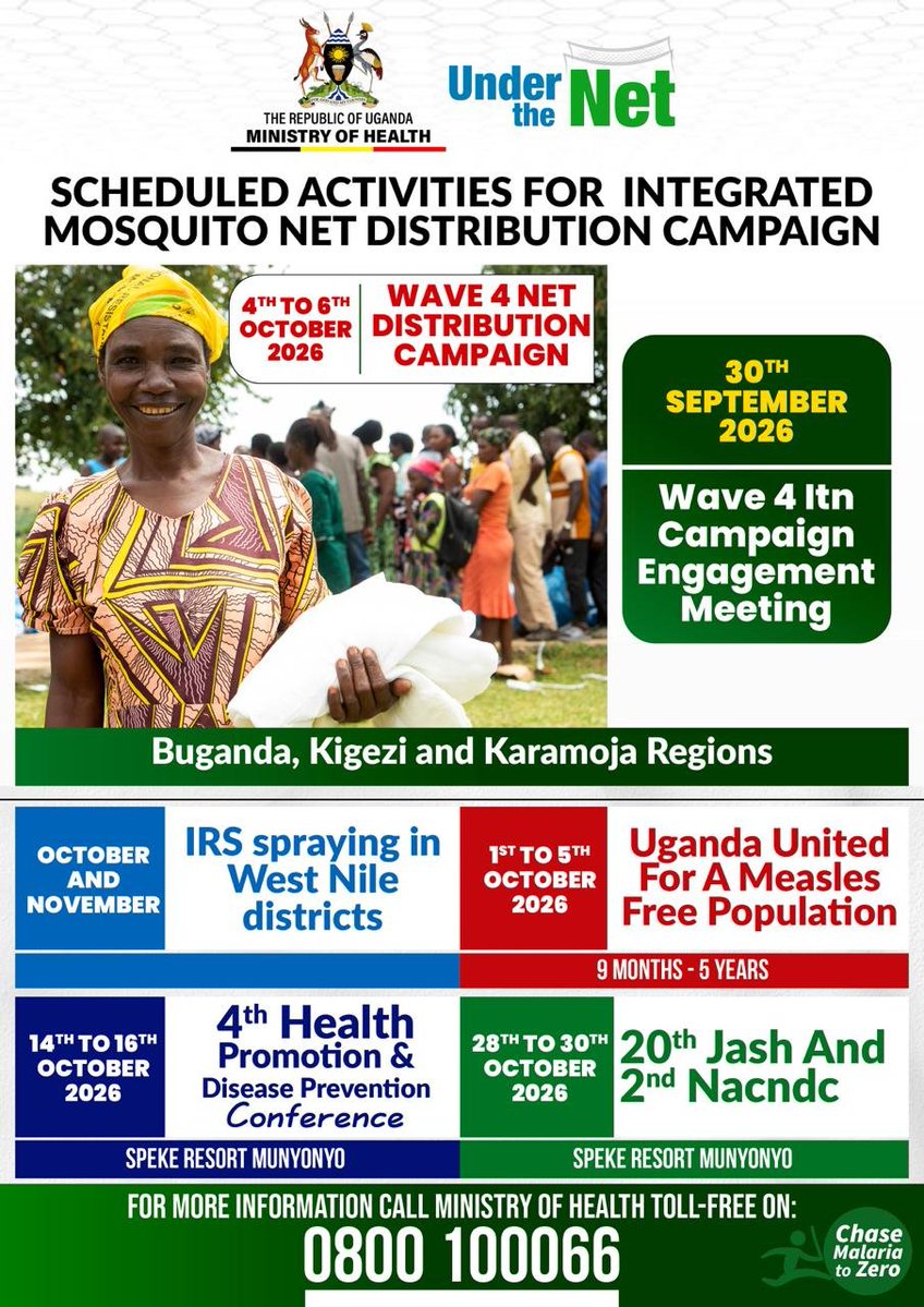 MacisU23461's tweet photo. #Wave4MosquitoNetDistributionCompaign2026 

@BugandaKingdom_  || @KigeziNews || @karamojanews22  Dont be left out #ZeromalariaIsmyresponsibility #UndertheNet 
#MoHatwork  @MinofHealthUG 
@CHRISBARYOMUNS1 @DianaAtwine https://t.co/riav2SsImL