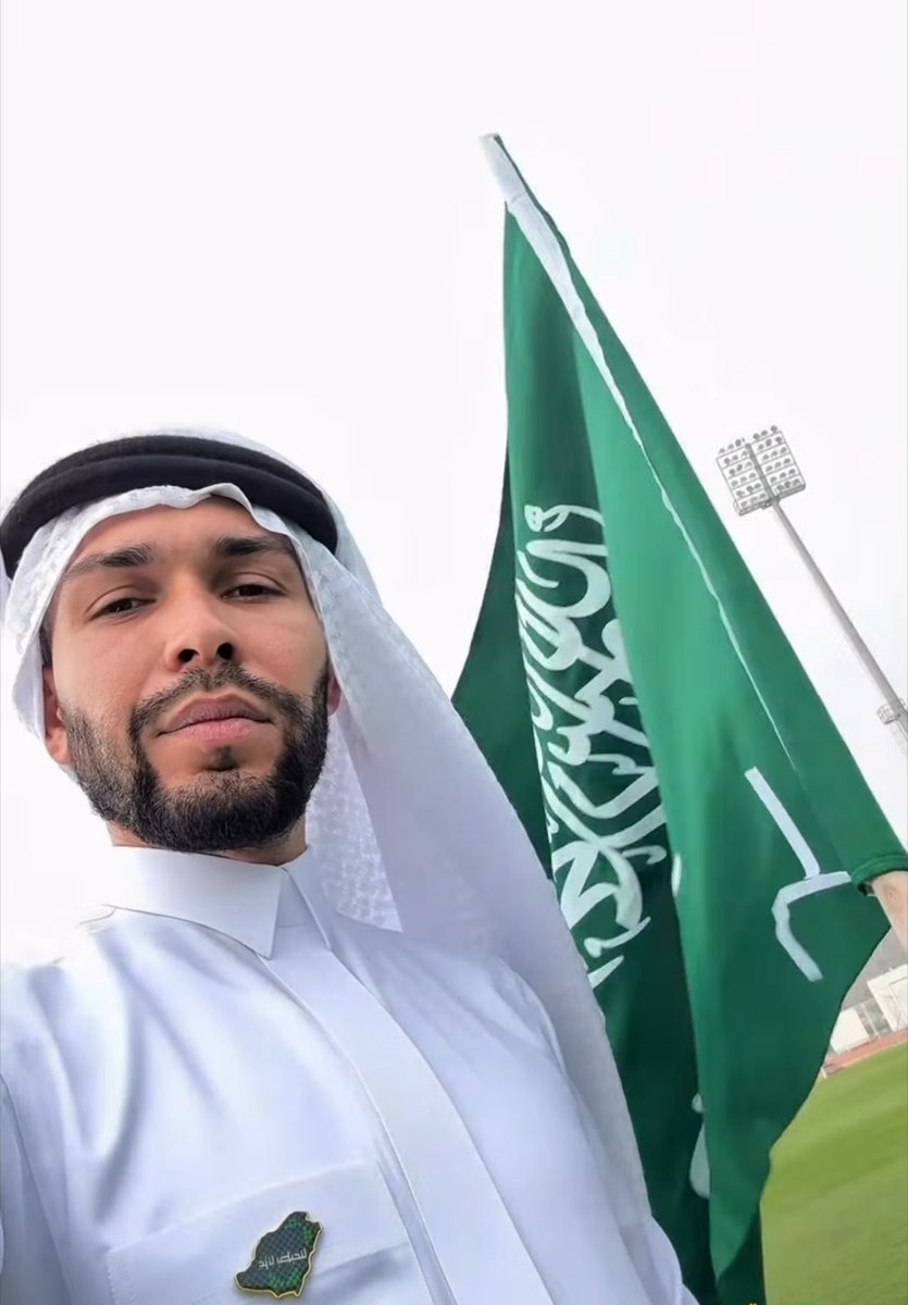NFC1World's tweet photo. 📲 بيتروس لاعب النصر السابق عبر IG : 

يوم وطني سعيد 💚🇸🇦 https://t.co/D4mZbolbqI