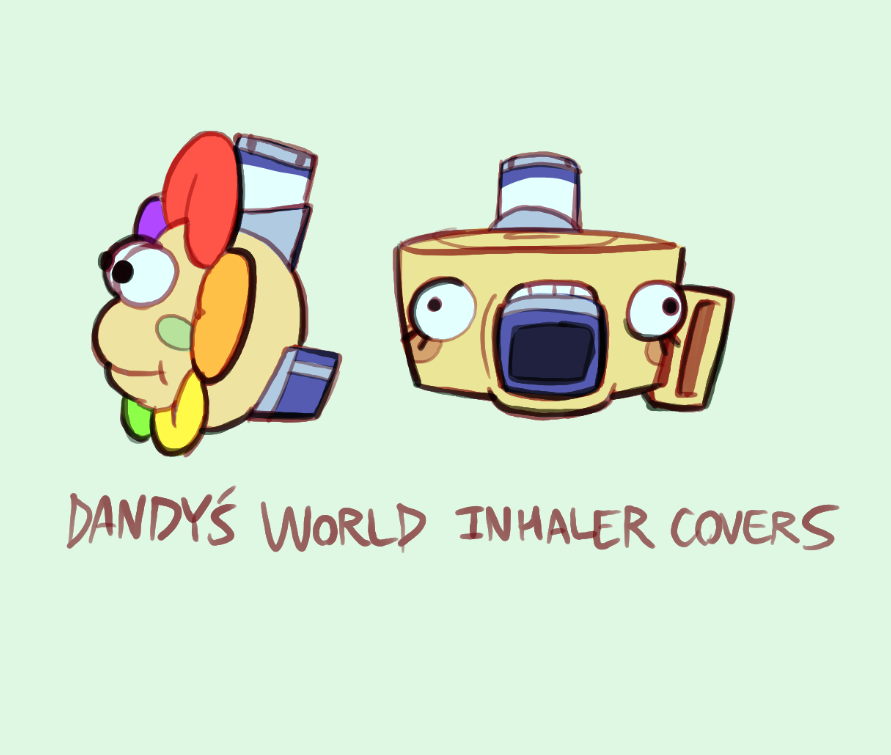 ohsoleon's tweet photo. coming up with dandys world merch concepts .. Thoughts ? https://t.co/D74AVxH9D3