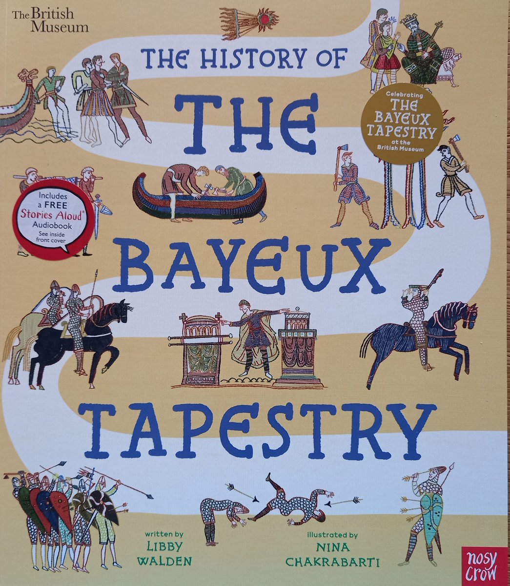 SeasideReader's tweet photo. https://t.co/PquP5rWUk7
From @NosyCrow and @nationaltrust comes a selection of books celebrating the #BayeuxTapestry's visit to England @javi_decastro #MartinHoward #NinaChakrabarti #LibbyWalden #LivierLatyk https://t.co/osEmk1jcdP