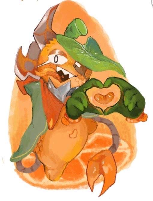 Merumikaner's tweet photo. うちの代理🍊お兄さん
#oc  #人外  #絵チャ https://t.co/cYnup1pkKe